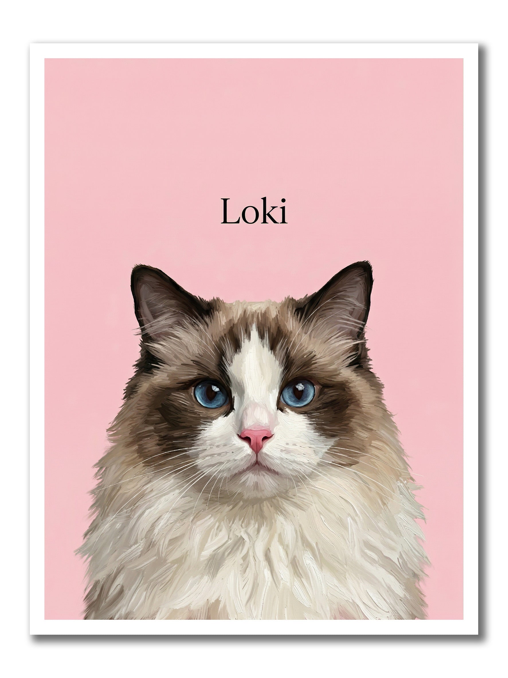 Custom Illustration-Style Portrait