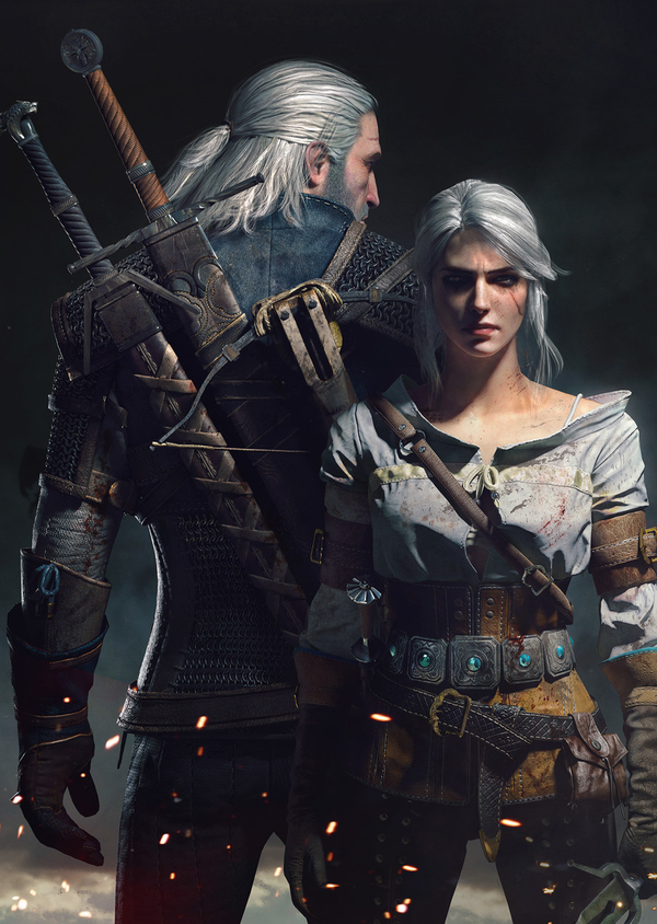 The Witcher: Geralt and Ciri