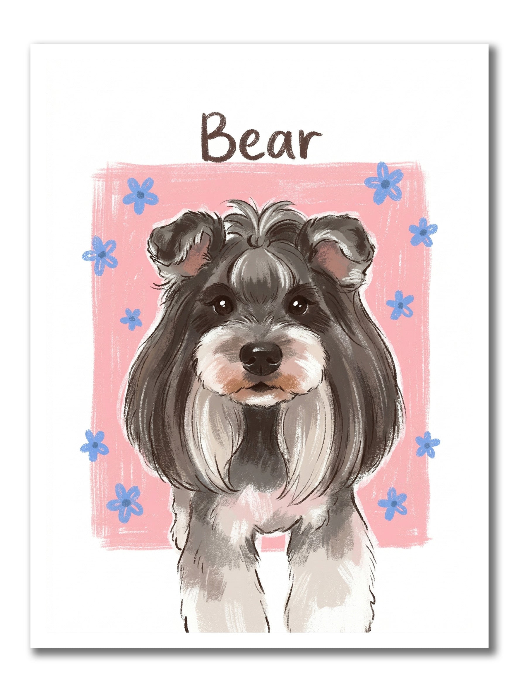 Custom Cartoon-Style Portrait