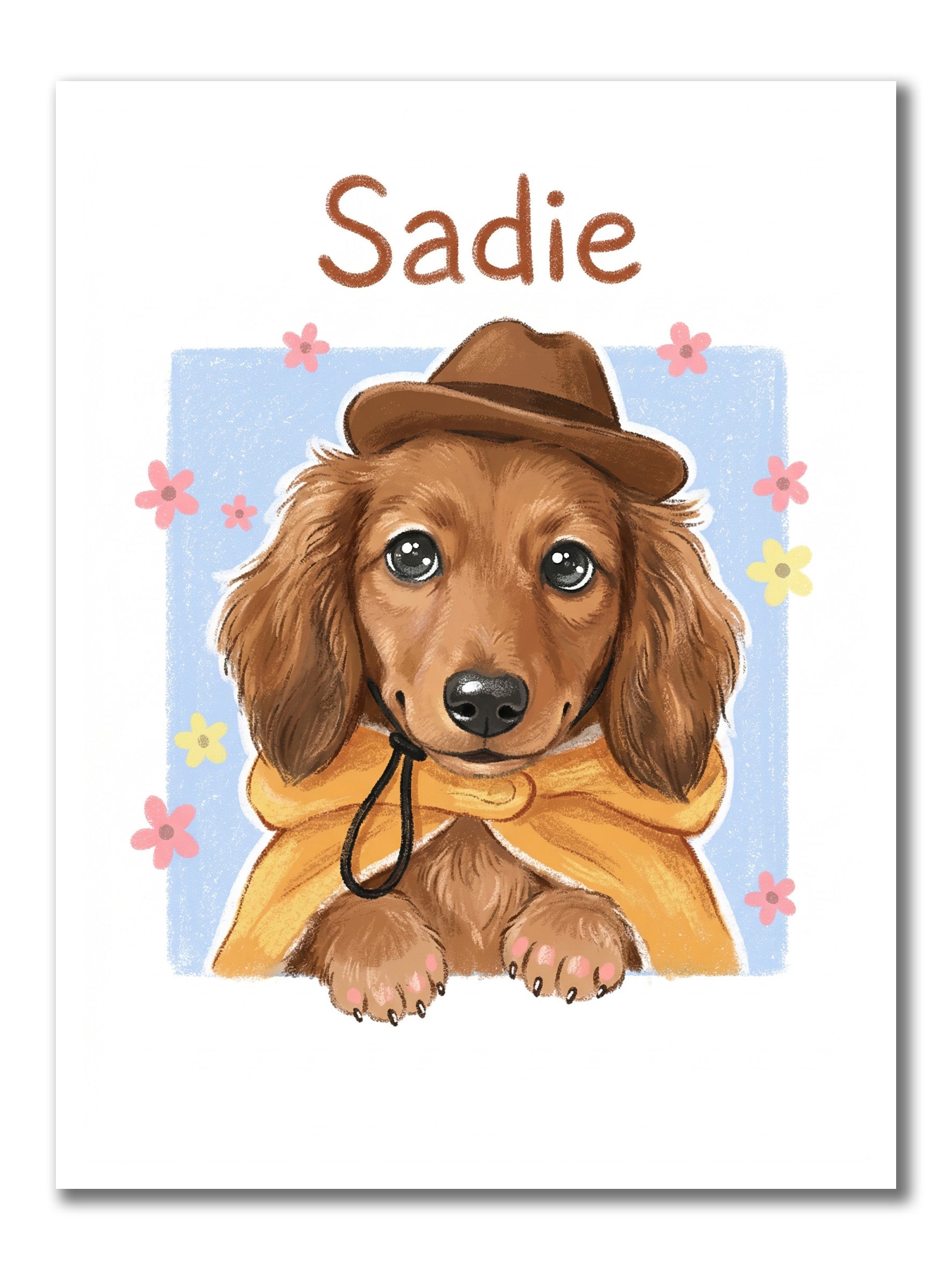 Custom Cartoon-Style Portrait