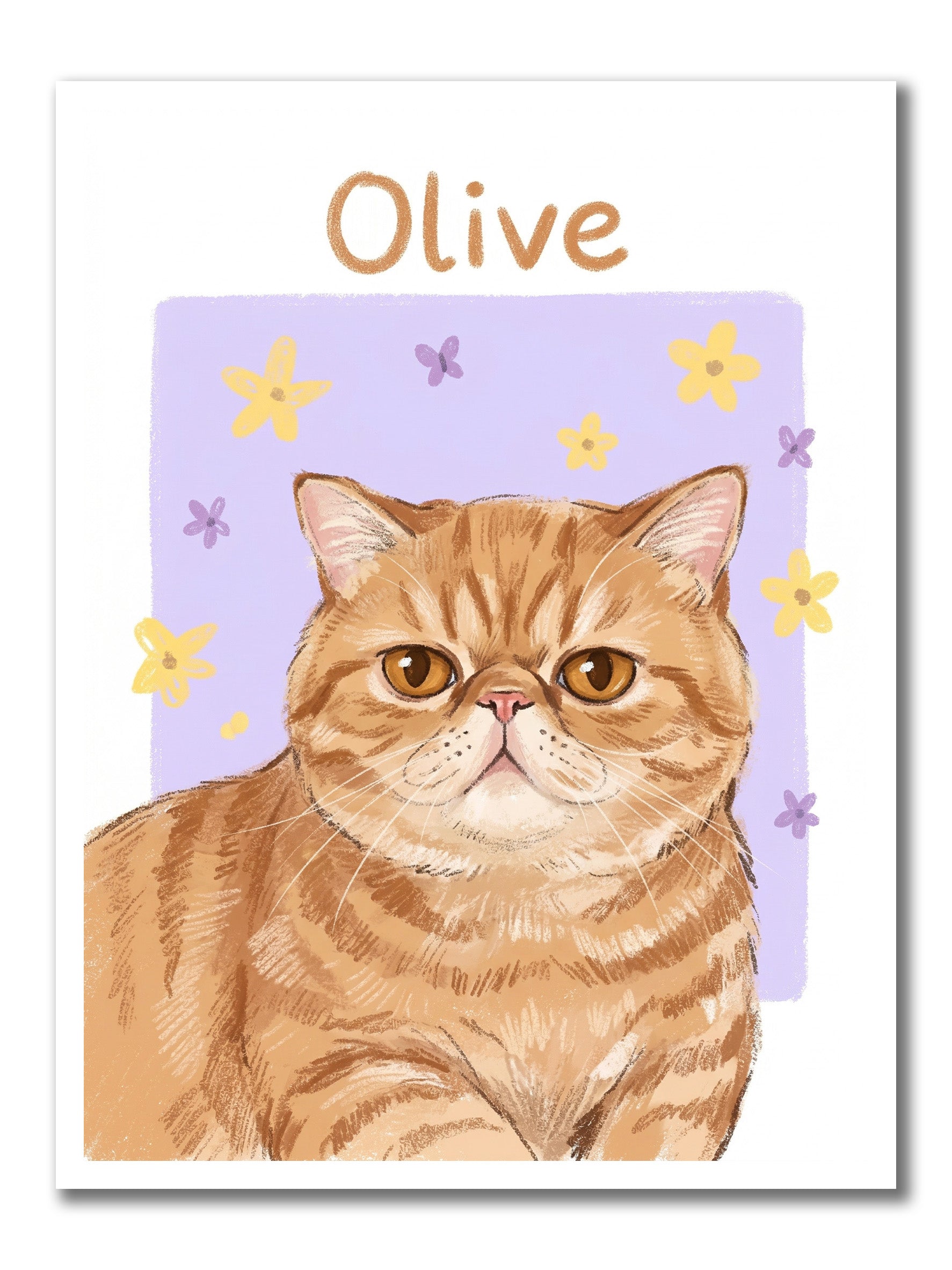 Custom Cartoon-Style Portrait