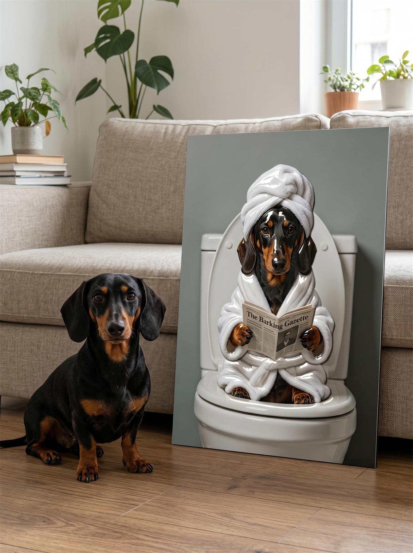 Toilet Dachshund