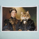 Custom Portrait for You and Your Feline Lord