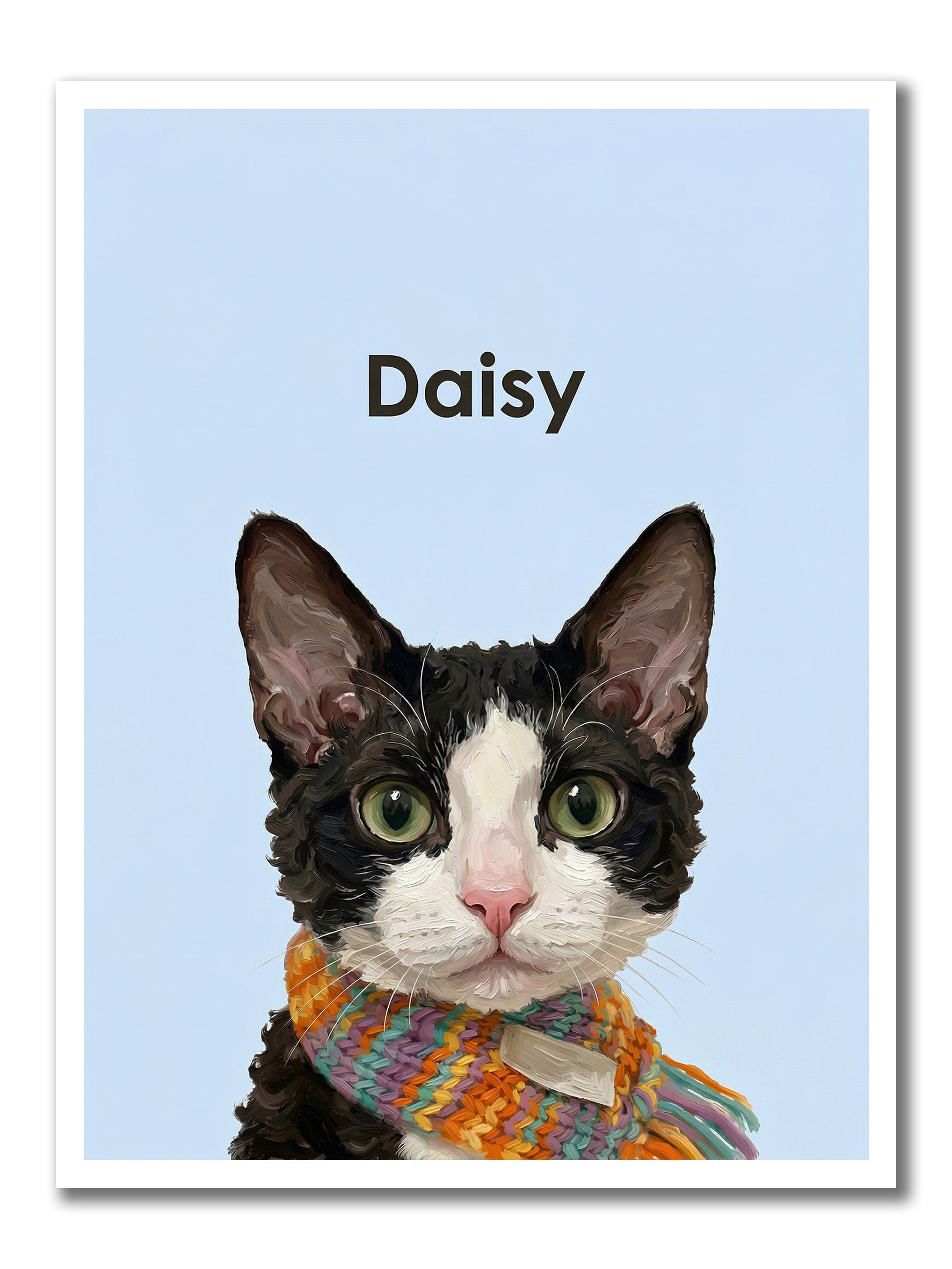 Custom Illustration-Style Portrait