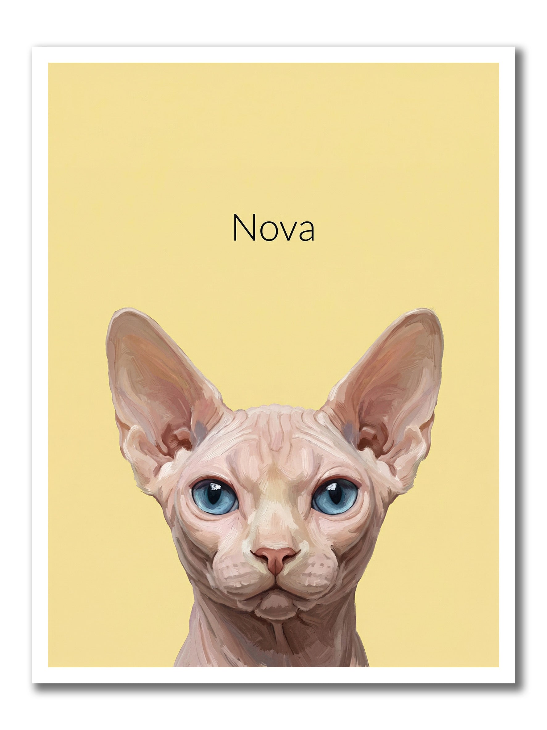 Custom Illustration-Style Portrait