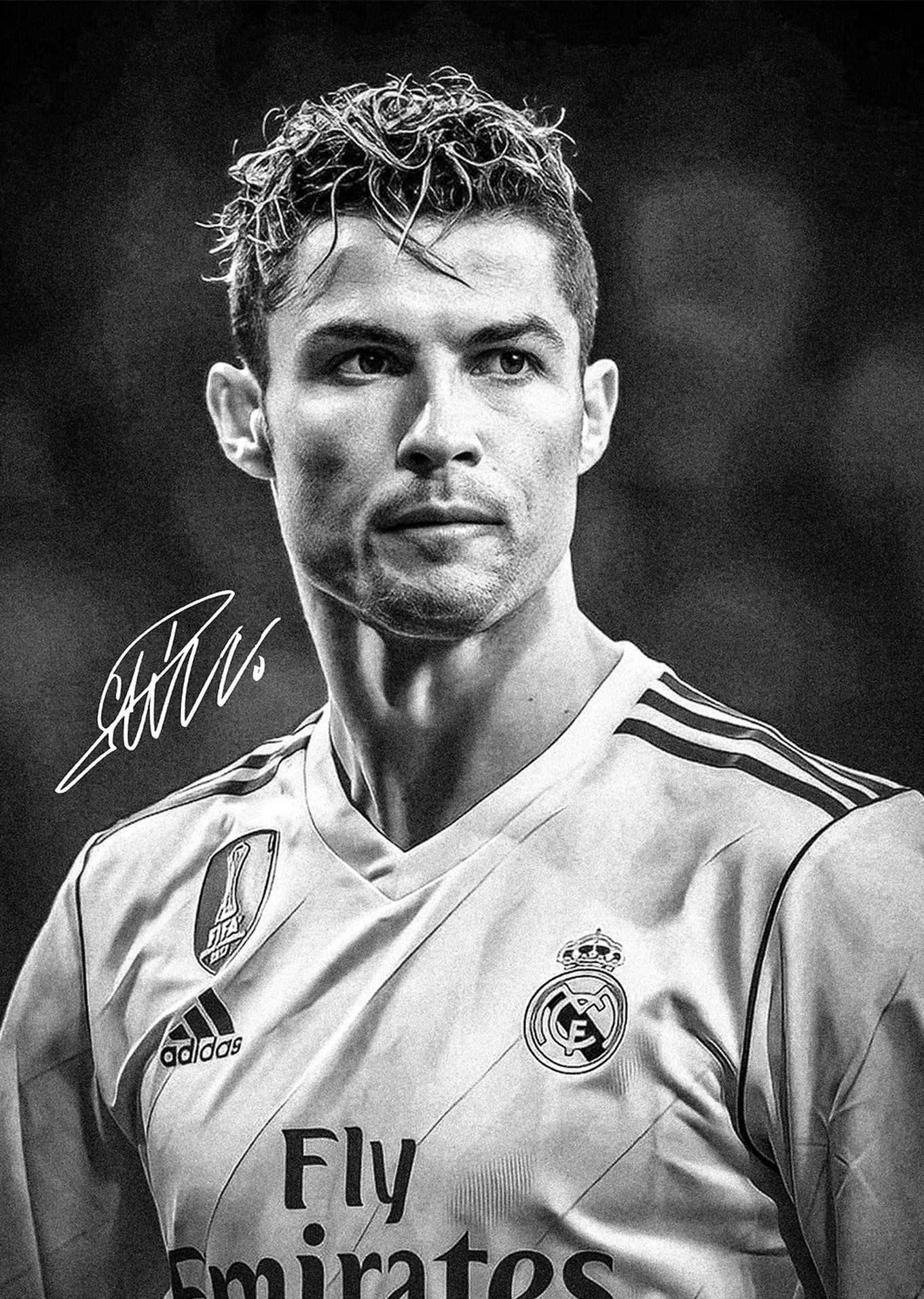 Cristiano Ronaldo: Focused Gaze