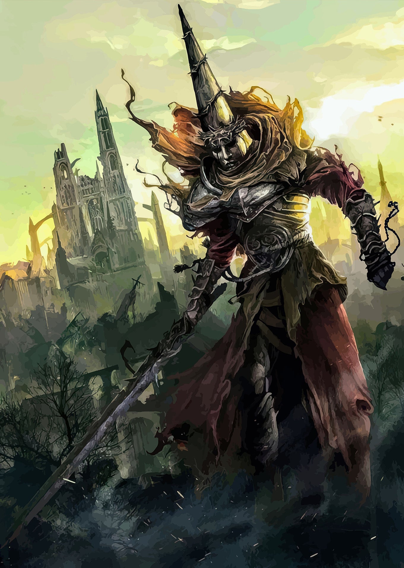 Isidora, Voice of the Dead: Blasphemous Art Poster