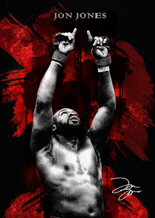 Jon Jones: UFC Legend Digital Poster