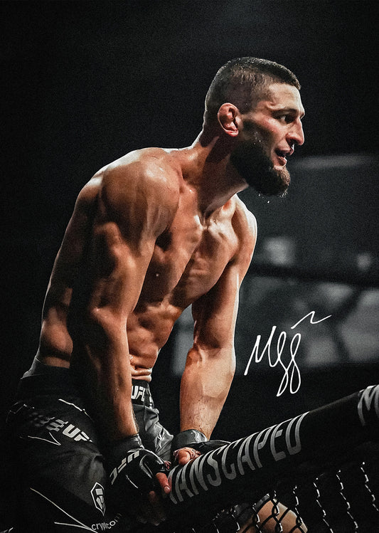 Khamzat Chimaev: Post-Fight Intensity