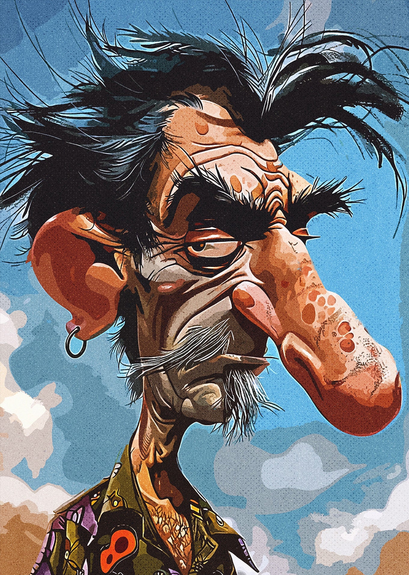 Quirky Character Caricature