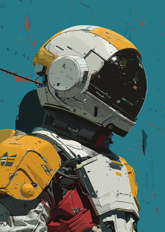 Retro-Futurist Astronaut
