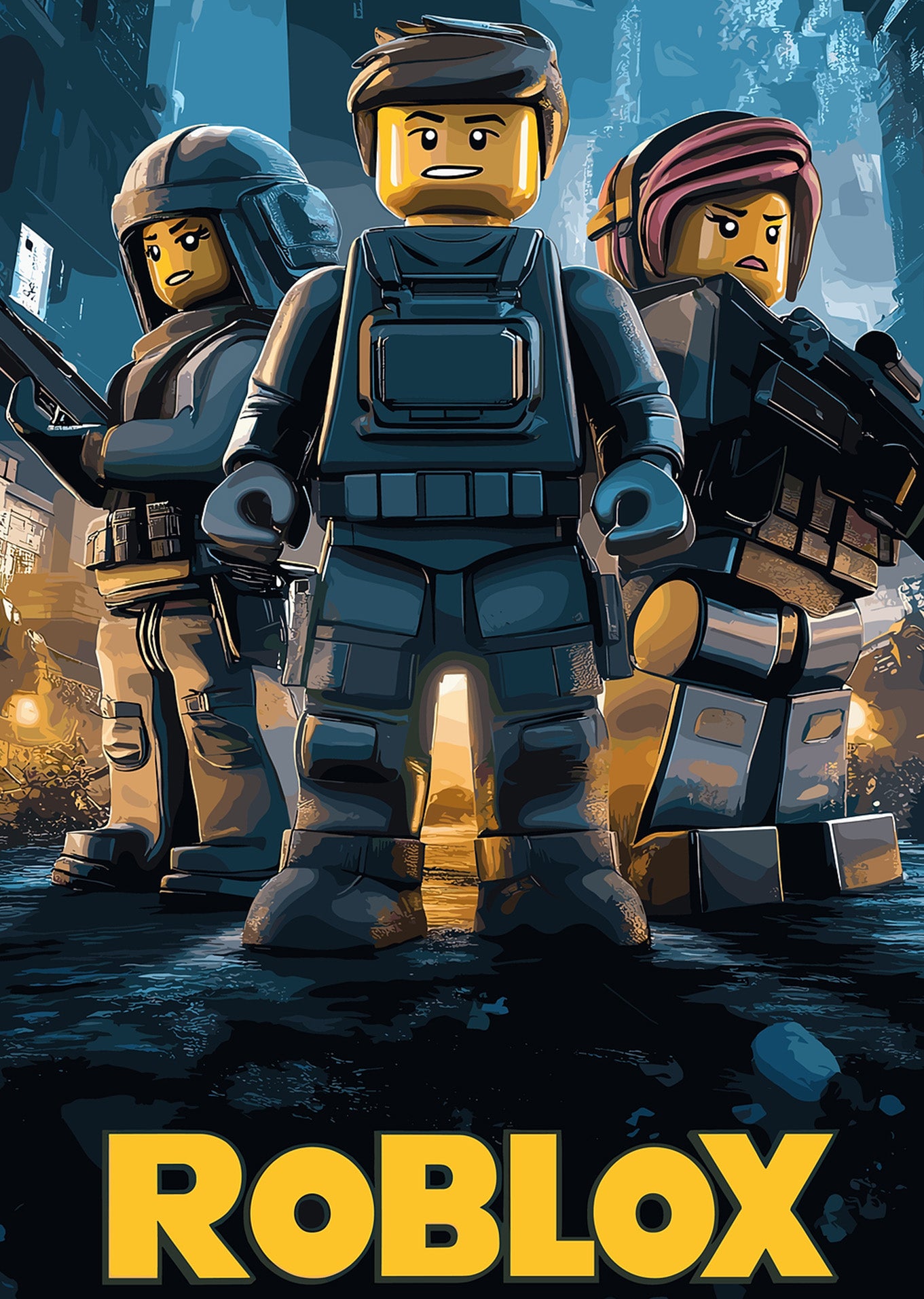 Roblox: Tactical Action Poster