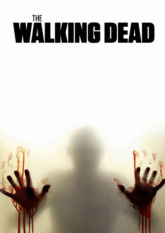 The Walking Dead: Minimalist Horror Poster
