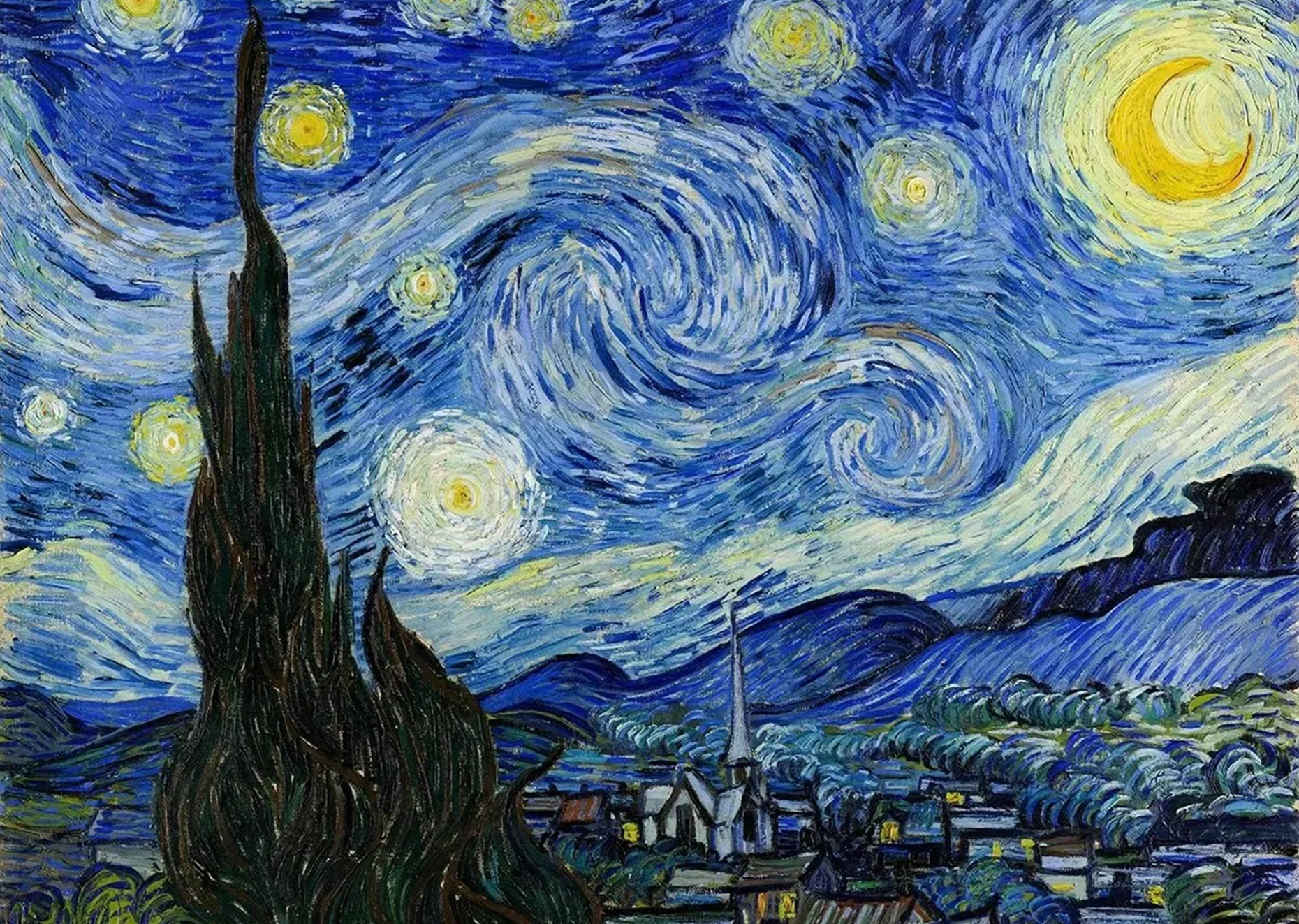 The Starry Night — Van Gogh