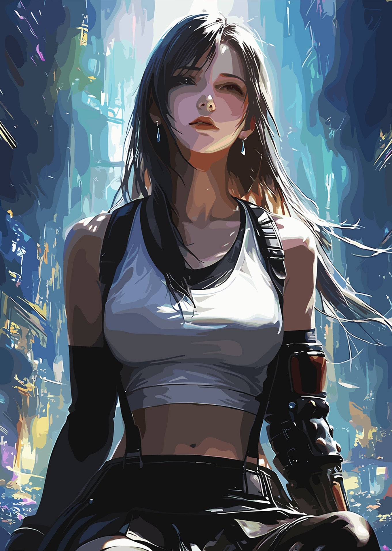 Tifa Lockhart: Radiant Guardian of Midgar