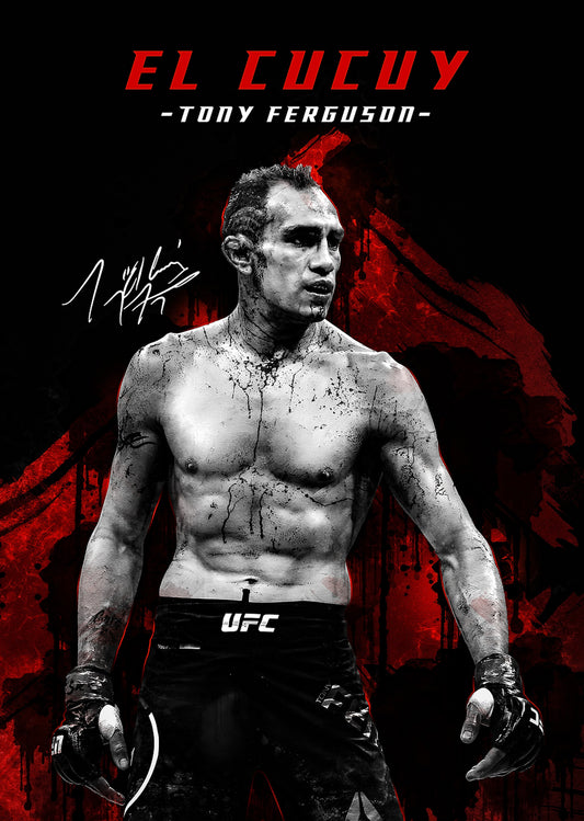 Tony Ferguson: "El Cucuy" UFC Digital Poster