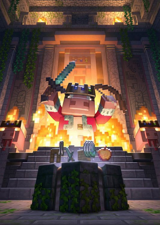 Minecraft: Nether Piglin Throne